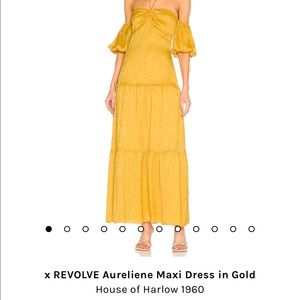 Beautiful House of Harlow 1960 Aureliene Maxi Dress